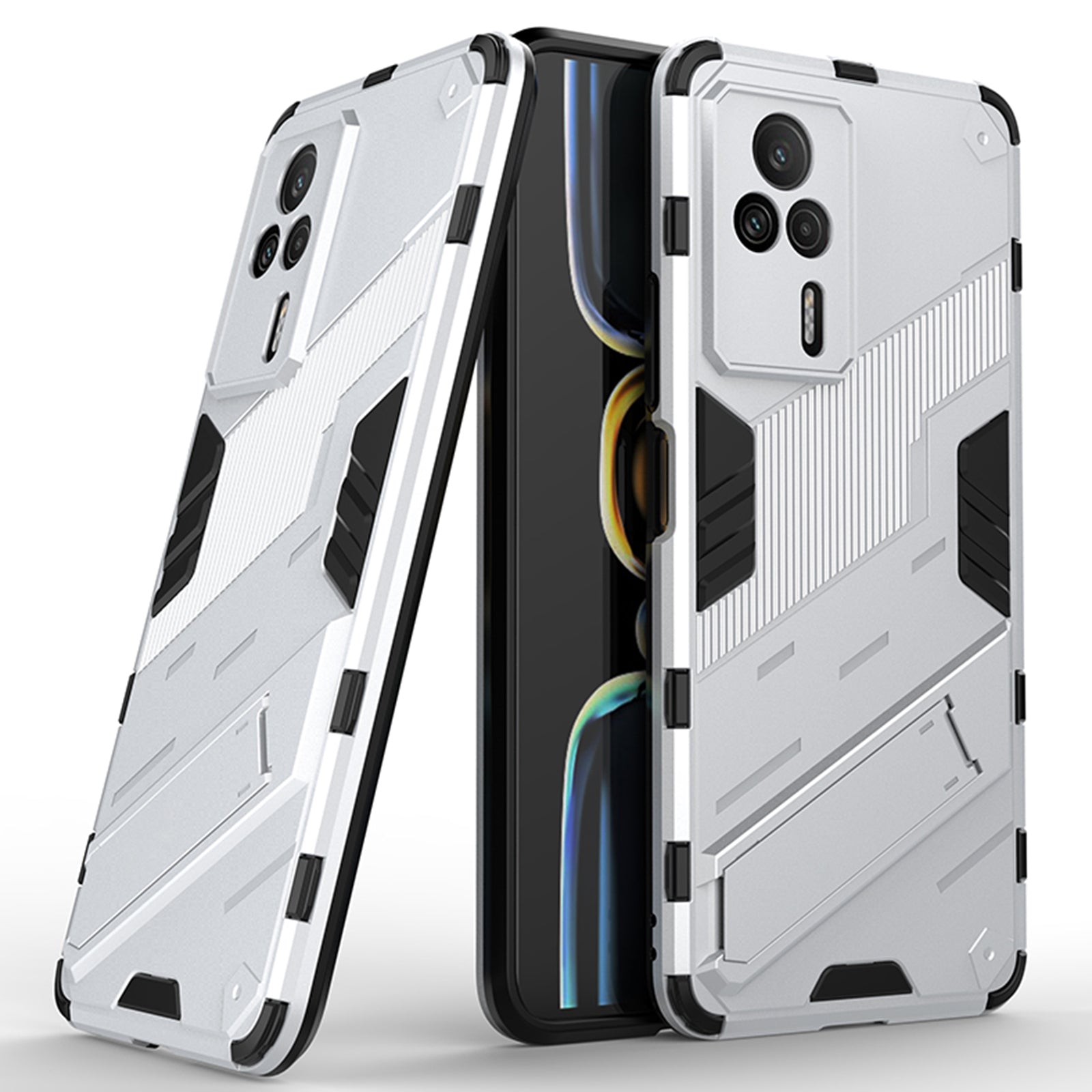 Phone Cover Kickstand For Xiaomi Redmi K60E 5G Anti-scratch TPU PC Mobile Phone Case Phone Cover Kickstand For Xiaomi Redmi K60E 5G Anti-scratch TPU PC Mobile Phone Case